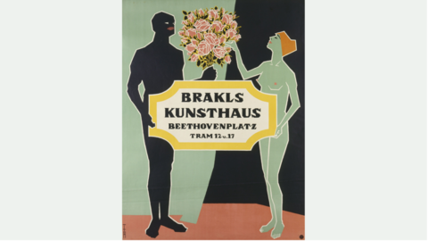 Thomas Theodor Heine, Poster BRAKLS KUNSTHAUS Thomas Theodor Heine, Poster BRAKLS KUNSTHAUS