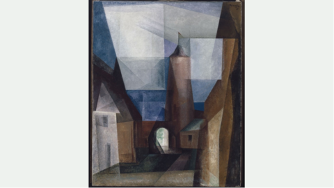 Lyonel Feininger: The Grütz Tower, 1928